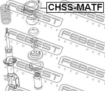 Febest CHSS-MATF - Üst Strut Montajı furqanavto.az