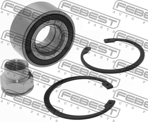 Febest DAC35720033M-KIT - Təkər qovşağı, podşipnik dəsti furqanavto.az