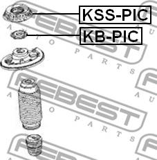 Febest KSS-PIC - Üst Strut Montajı furqanavto.az