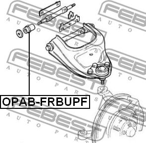 Febest OPAB-FRBUPF - Nəzarət Kolu / Arxa Qol furqanavto.az