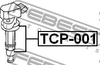 Febest TCP-001 - TOYOTA PRADO BOBIN KABEL furqanavto.az
