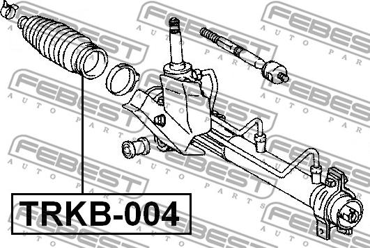 Febest TRKB-004 - Körük, sükan furqanavto.az