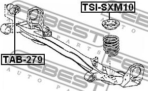 Febest TSI-SXM10 - Bahar qapağı furqanavto.az