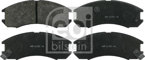 Febi Bilstein 16282 - Əyləc altlığı dəsti, əyləc diski furqanavto.az