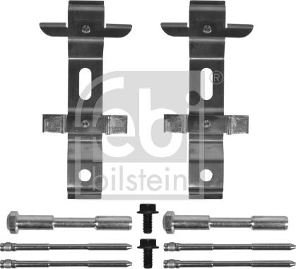 Febi Bilstein 182151 - Disk əyləc pedləri üçün aksesuar dəsti furqanavto.az