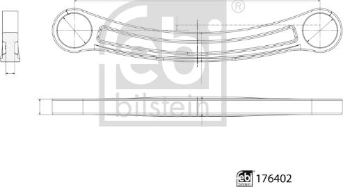 Febi Bilstein 176402 - Yolun idarəedici qolu www.furqanavto.az