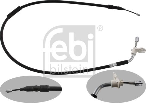 Febi Bilstein 34909 - Kabel, dayanacaq əyləci furqanavto.az