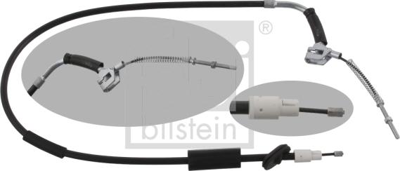 Febi Bilstein 34913 - Kabel, dayanacaq əyləci furqanavto.az