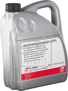 Febi Bilstein 36449 - Avtomatik Transmissiya Yağı furqanavto.az