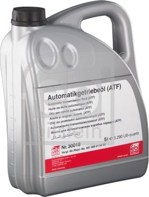 Febi Bilstein 30018 - Avtomatik Transmissiya Yağı www.furqanavto.az