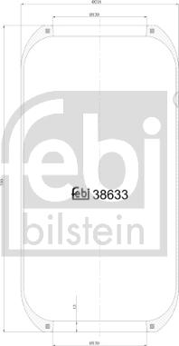 Febi Bilstein 38633 - Körük, pnevmatik asqı furqanavto.az