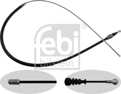 Febi Bilstein 24412 - Kabel, dayanacaq əyləci furqanavto.az