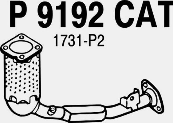 Fenno P9192CAT - Katalitik çevirici furqanavto.az