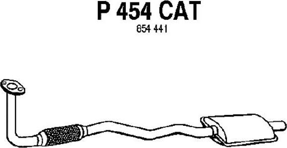 Fenno P454CAT - Katalitik çevirici furqanavto.az