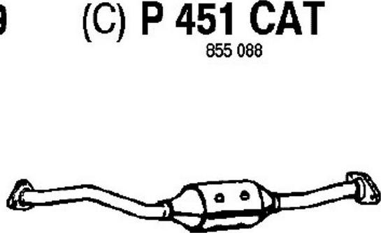 Fenno P451CAT - Katalitik çevirici furqanavto.az