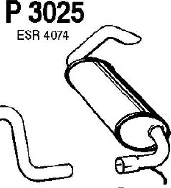 Fenno P3025 - Son səsboğucu furqanavto.az