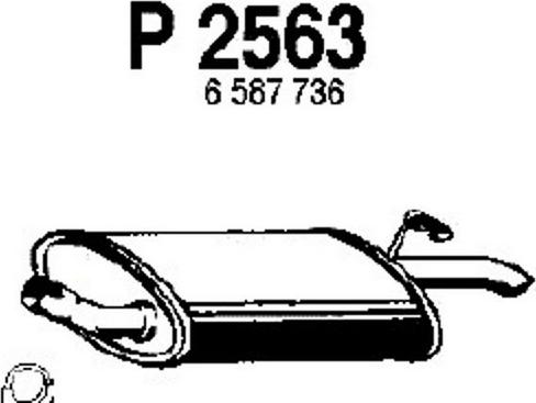 Fenno P2563 - Son səsboğucu furqanavto.az