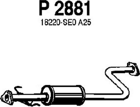 Fenno P2881 - Orta Səsboğucu furqanavto.az