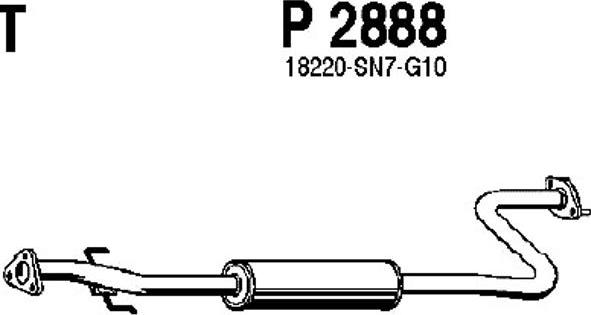 Fenno P2888 - Orta Səsboğucu furqanavto.az