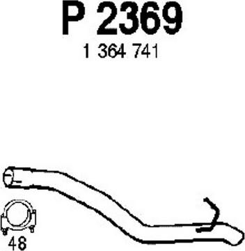 Fenno P2369 - Egzoz borusu furqanavto.az