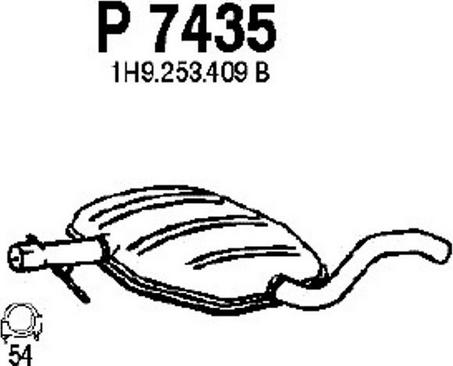 Fenno P7435 - Orta Səsboğucu furqanavto.az