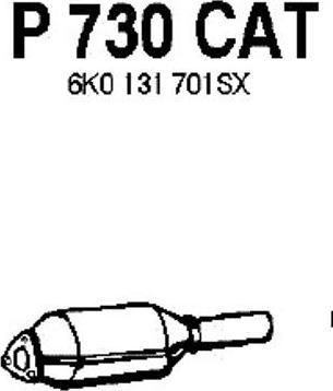 Fenno P730CAT - Katalitik çevirici furqanavto.az