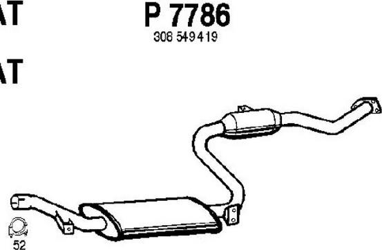 Fenno P7786 - Orta Səsboğucu furqanavto.az