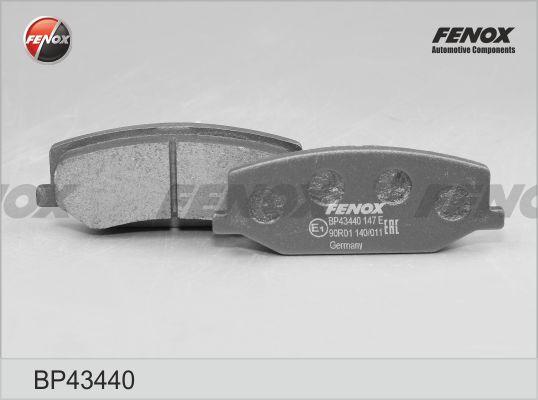 Fenox BP43440 - Əyləc altlığı dəsti, əyləc diski furqanavto.az