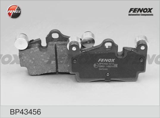 Fenox BP43456 - Əyləc altlığı dəsti, əyləc diski furqanavto.az