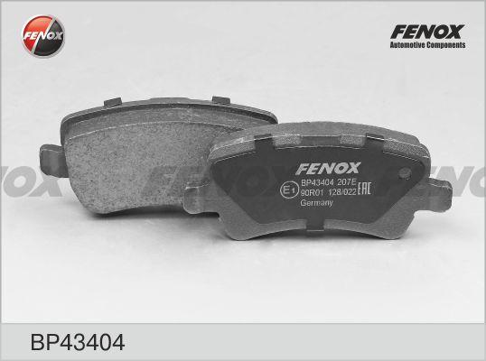 Fenox BP43404 - Əyləc altlığı dəsti, əyləc diski furqanavto.az