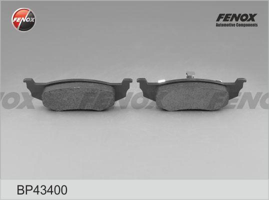 Fenox BP43400 - Əyləc altlığı dəsti, əyləc diski furqanavto.az