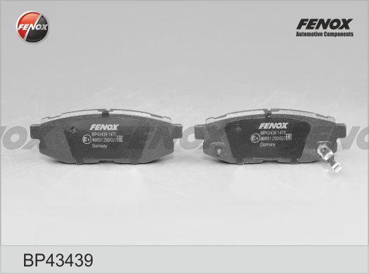 Fenox BP43439 - Əyləc altlığı dəsti, əyləc diski furqanavto.az