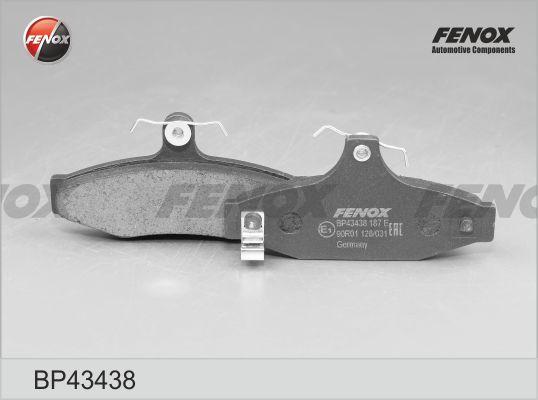 Fenox BP43438 - Əyləc altlığı dəsti, əyləc diski furqanavto.az