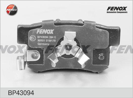 Fenox BP43094 - Əyləc altlığı dəsti, əyləc diski furqanavto.az