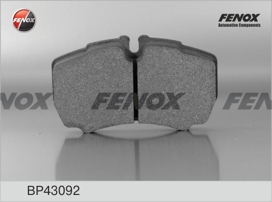 Fenox BP43092 - Əyləc altlığı dəsti, əyləc diski furqanavto.az