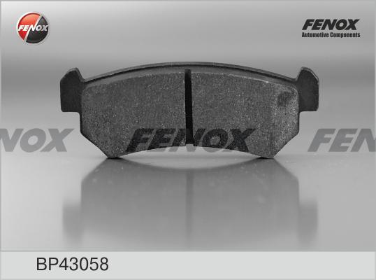 Fenox BP43058 - Əyləc altlığı dəsti, əyləc diski www.furqanavto.az