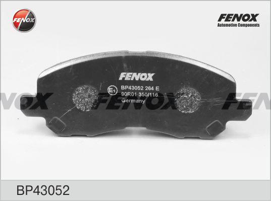 Fenox BP43052 - Əyləc altlığı dəsti, əyləc diski furqanavto.az