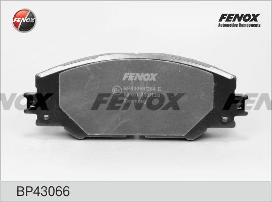 Fenox BP43066 - Əyləc altlığı dəsti, əyləc diski furqanavto.az