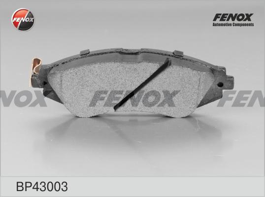 Fenox BP43003 - Əyləc altlığı dəsti, əyləc diski www.furqanavto.az