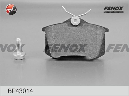 Fenox BP43014 - Əyləc altlığı dəsti, əyləc diski furqanavto.az