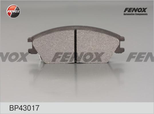 Fenox BP43017 - Əyləc altlığı dəsti, əyləc diski furqanavto.az