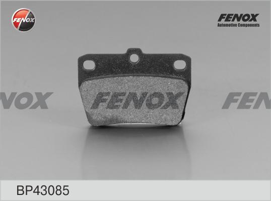 Fenox BP43085 - Əyləc altlığı dəsti, əyləc diski furqanavto.az