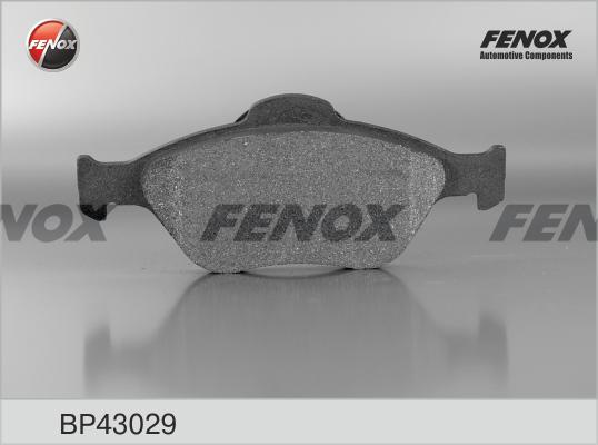 Fenox BP43029 - Əyləc altlığı dəsti, əyləc diski furqanavto.az
