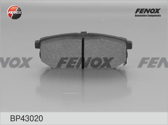 Fenox BP43020 - Əyləc altlığı dəsti, əyləc diski www.furqanavto.az