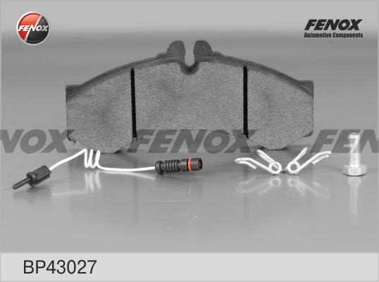 Fenox BP43027 - Əyləc altlığı dəsti, əyləc diski furqanavto.az