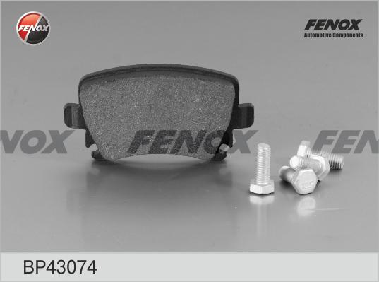 Fenox BP43074 - Əyləc altlığı dəsti, əyləc diski furqanavto.az