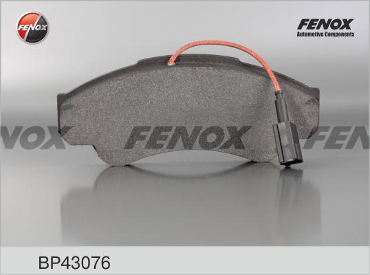Fenox BP43076 - Əyləc altlığı dəsti, əyləc diski furqanavto.az