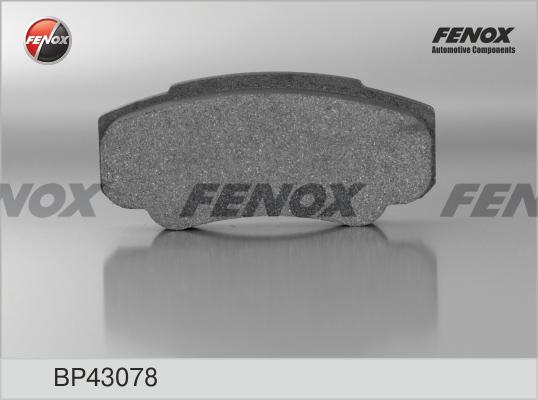 Fenox BP43078 - Əyləc altlığı dəsti, əyləc diski furqanavto.az