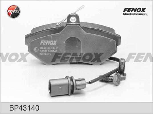 Fenox BP43140 - Əyləc altlığı dəsti, əyləc diski furqanavto.az