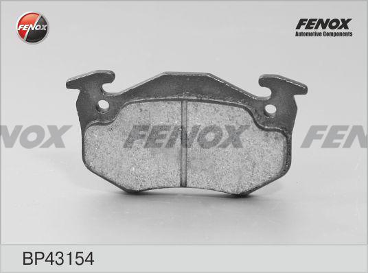 Fenox BP43154 - Əyləc altlığı dəsti, əyləc diski furqanavto.az